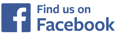 find us on facebook badge narrow
